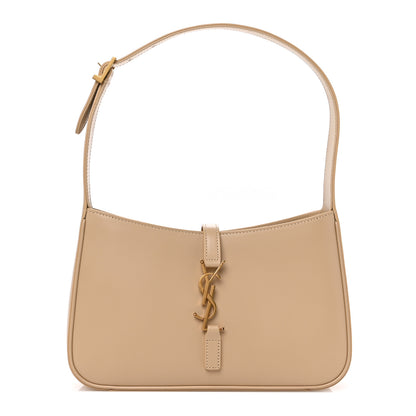 Saint Laurent Smooth Calfskin Le 5 A 7 Hobo Dark Beige 1 of 10