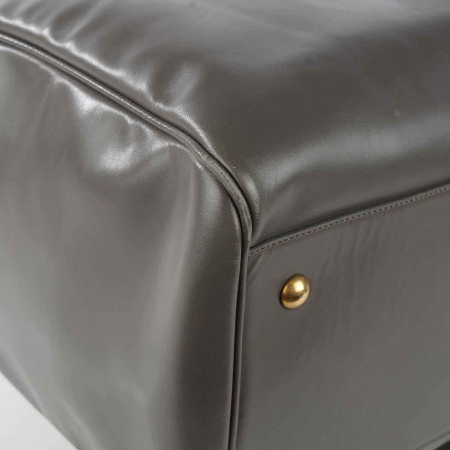 Saint Laurent Calfskin Classic Duffle 48 Earth 6 of 14