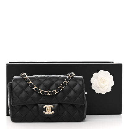 Chanel Caviar Quilted Mini Rectangular Flap Black 13 of 13