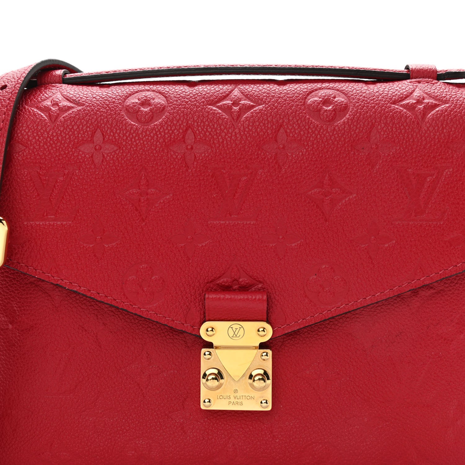 Louis Vuitton Empreinte Pochette Metis Scarlet 8 of 10
