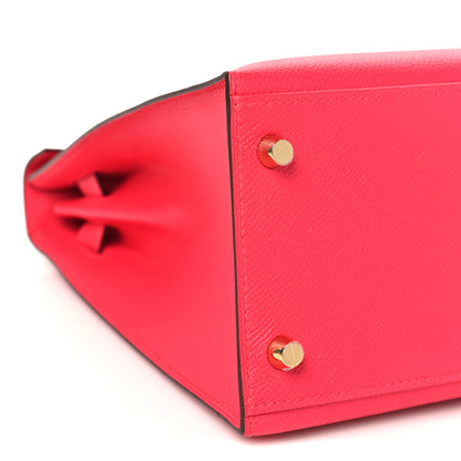 Hermes Epsom Kelly Sellier 28 Rose Extreme 9 of 11