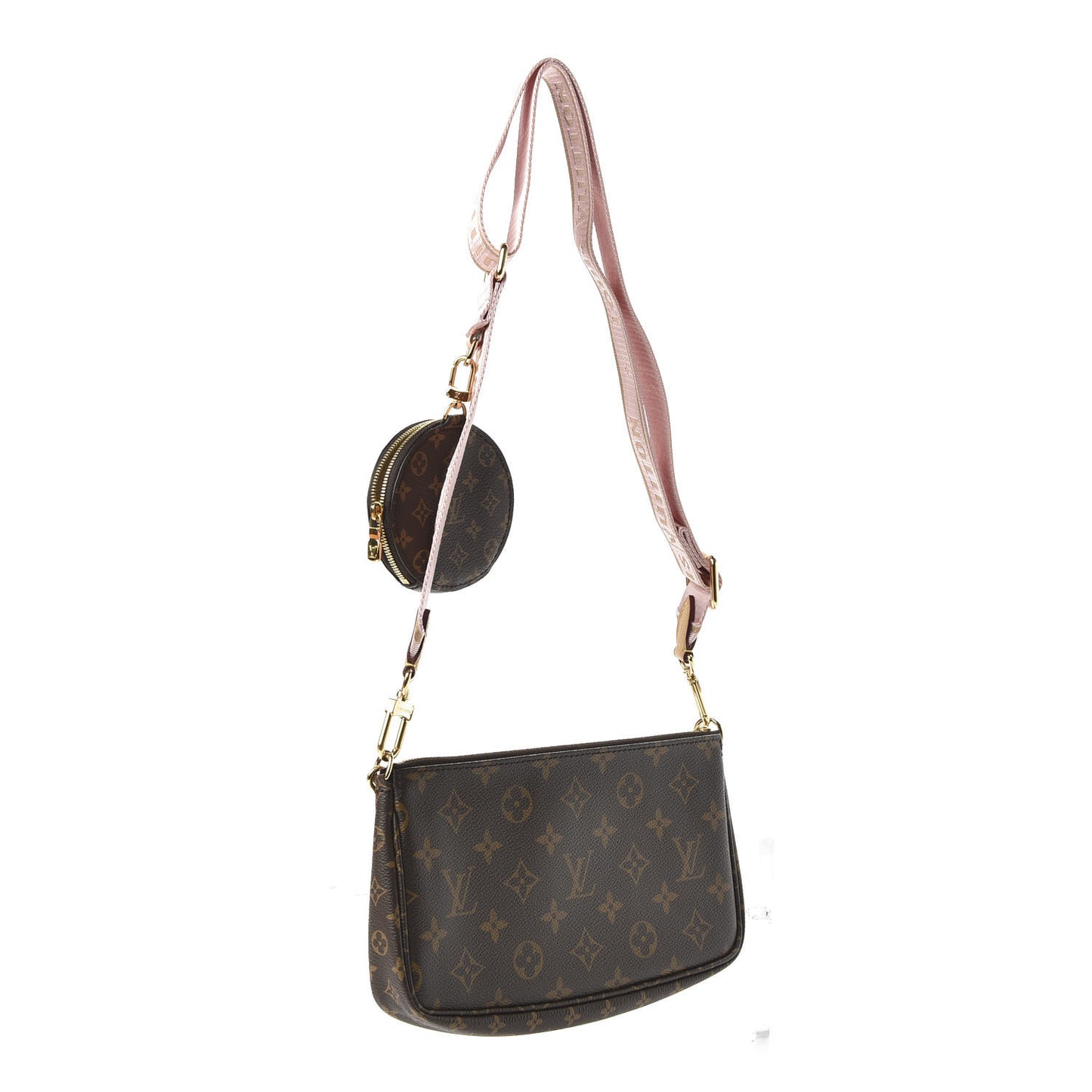 Monogram Multi Pochette Accessories Rose Clair