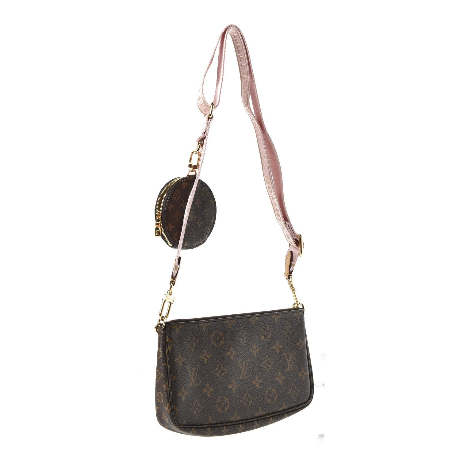 Louis Vuitton Monogram Multi Pochette Accessories Rose Clair 3 of 12