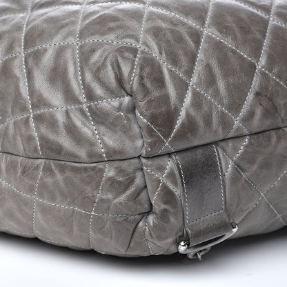 Chanel Iridescent Calfskin Quilted In The Mix Backpack Grey 8 of 27