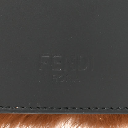 Fendi Fur F is Fendi Luggage Tag Brown Black 3 of 4