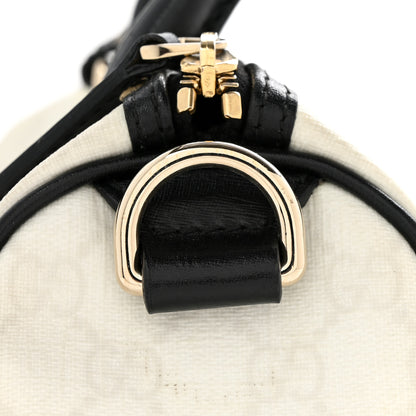 Gucci GG Plus Monogram Small Joy Boston White Black 12 of 15