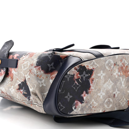 Louis Vuitton Monogram Bleach Christopher MM Ink Blue 8 of 10