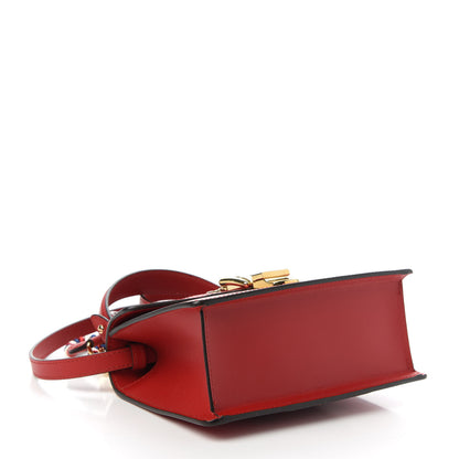 Gucci Calfskin Mini Sylvie Top Handle Bag Hibiscus Red 4 of 12