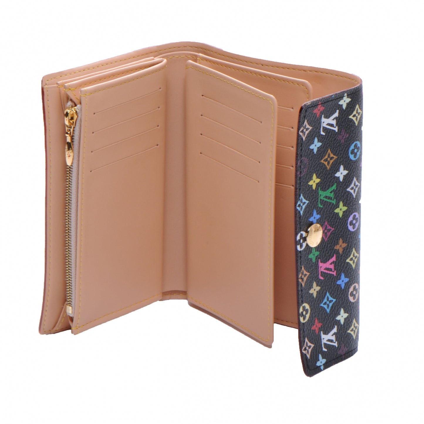 Monogram Multicolor Alexandra Wallet Black
