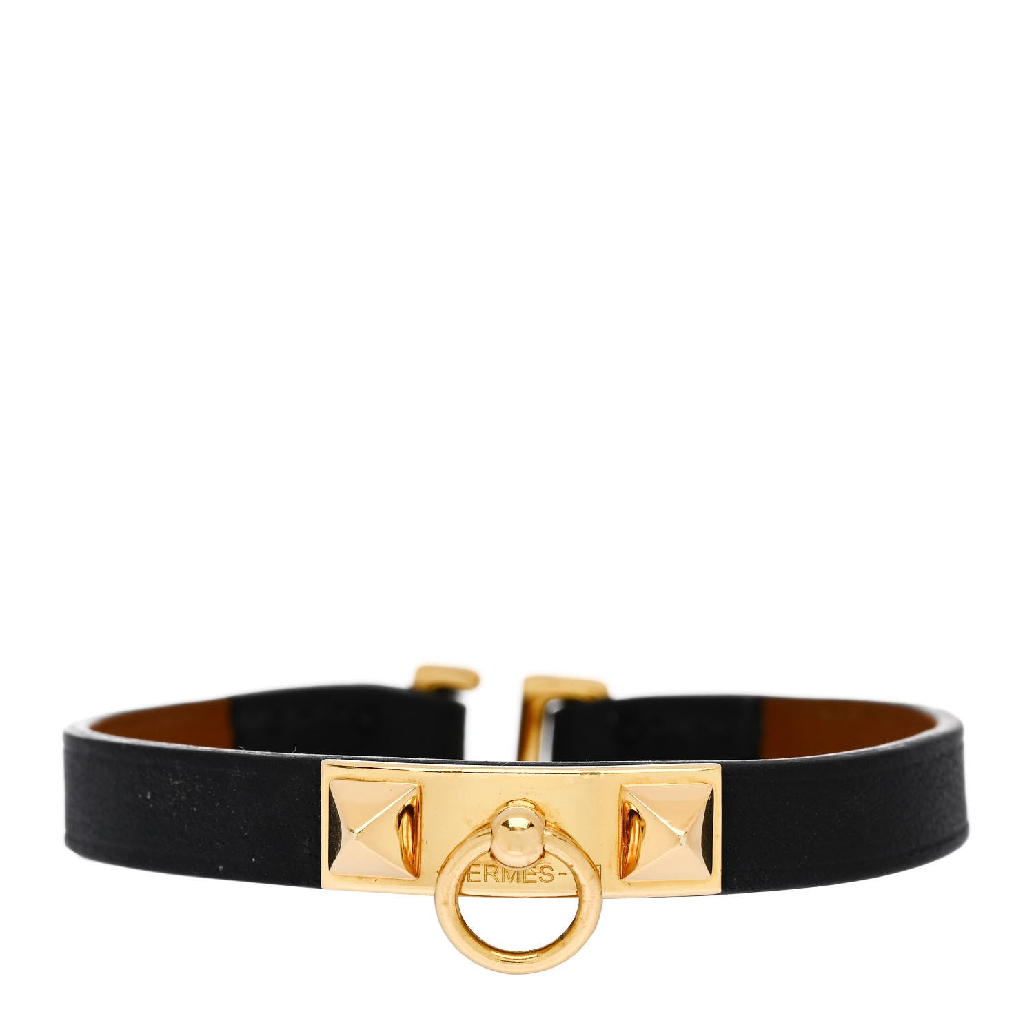 Hermes Swift Micro Rivale Bracelet T3 Black 1 of 6