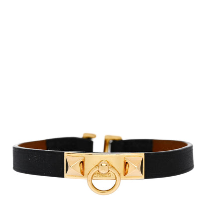Hermes Swift Micro Rivale Bracelet T3 Black 1 of 6
