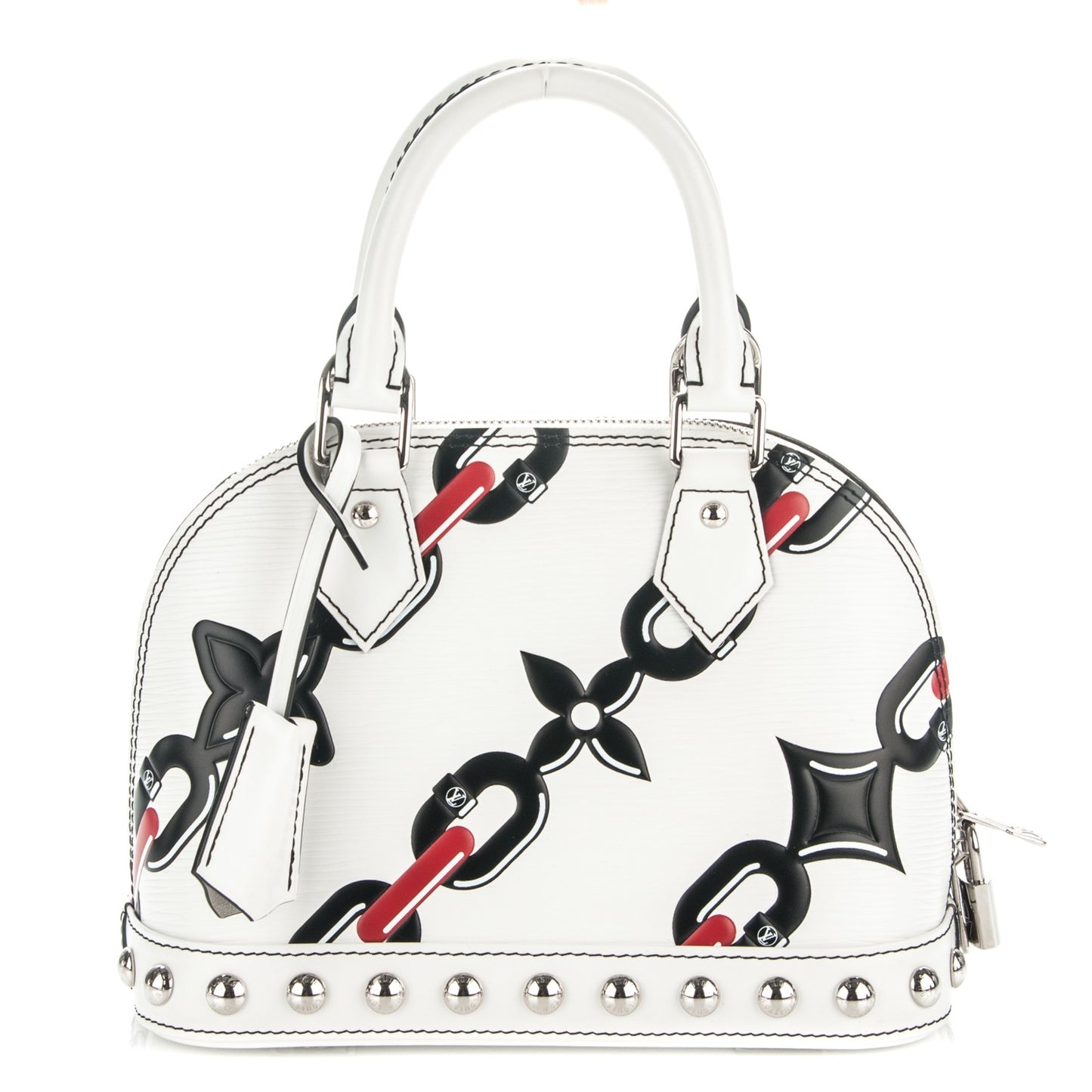 Epi Chain Flower Alma BB White