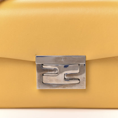 Fendi Nappa Mini Be Baguette Shoulder Bag Yellow 10 of 10
