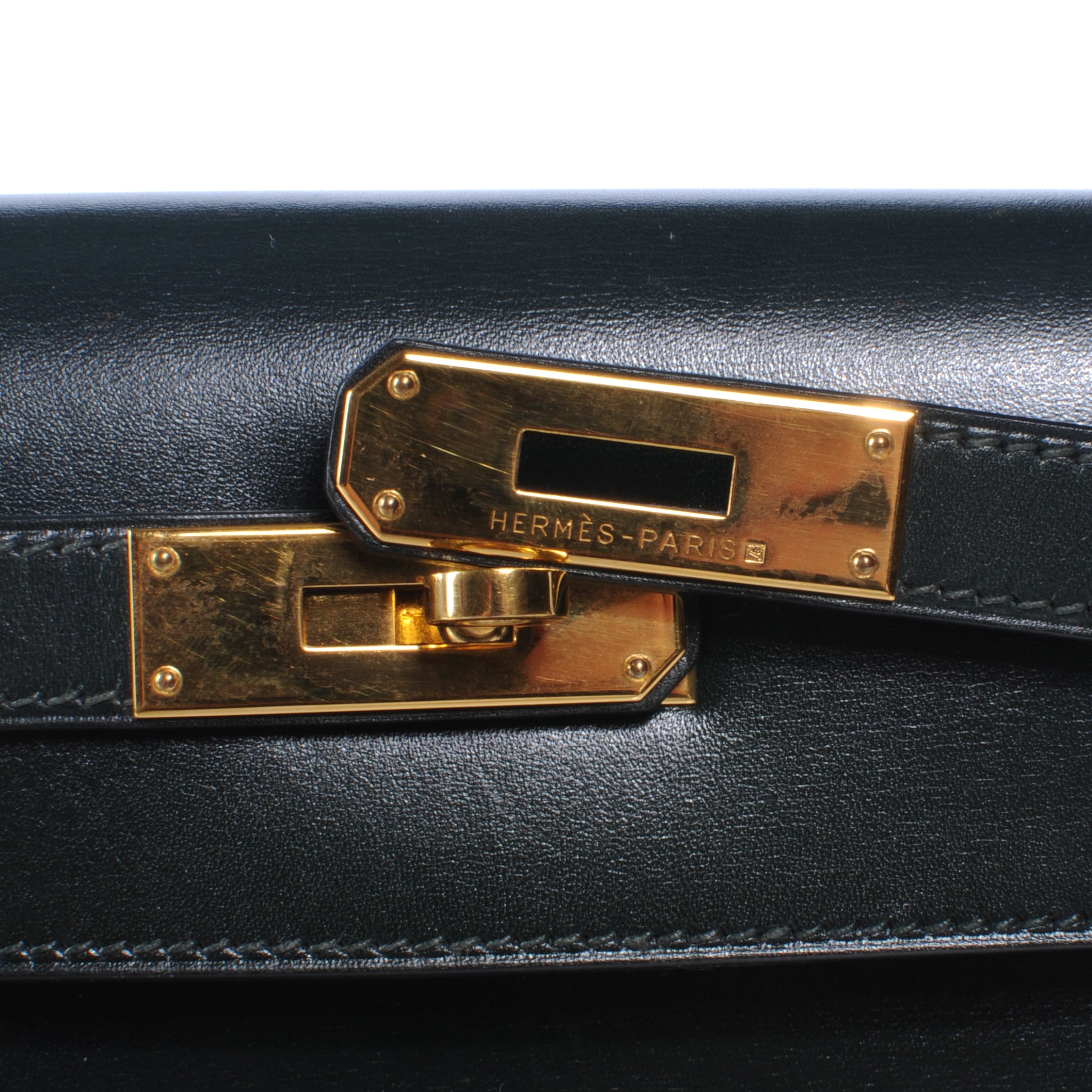 Hermes Box Calf Kelly 28 Vert Fonce 6 of 11