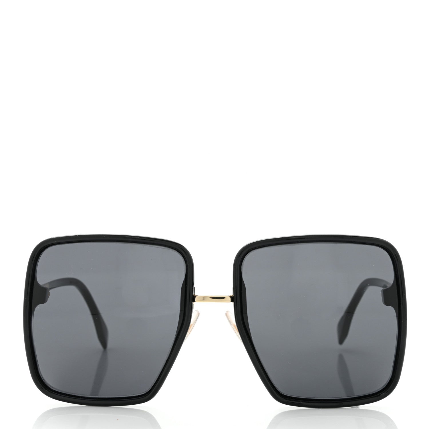 Fendi Square Sunglasses FF 0402/S Black 2 of 6