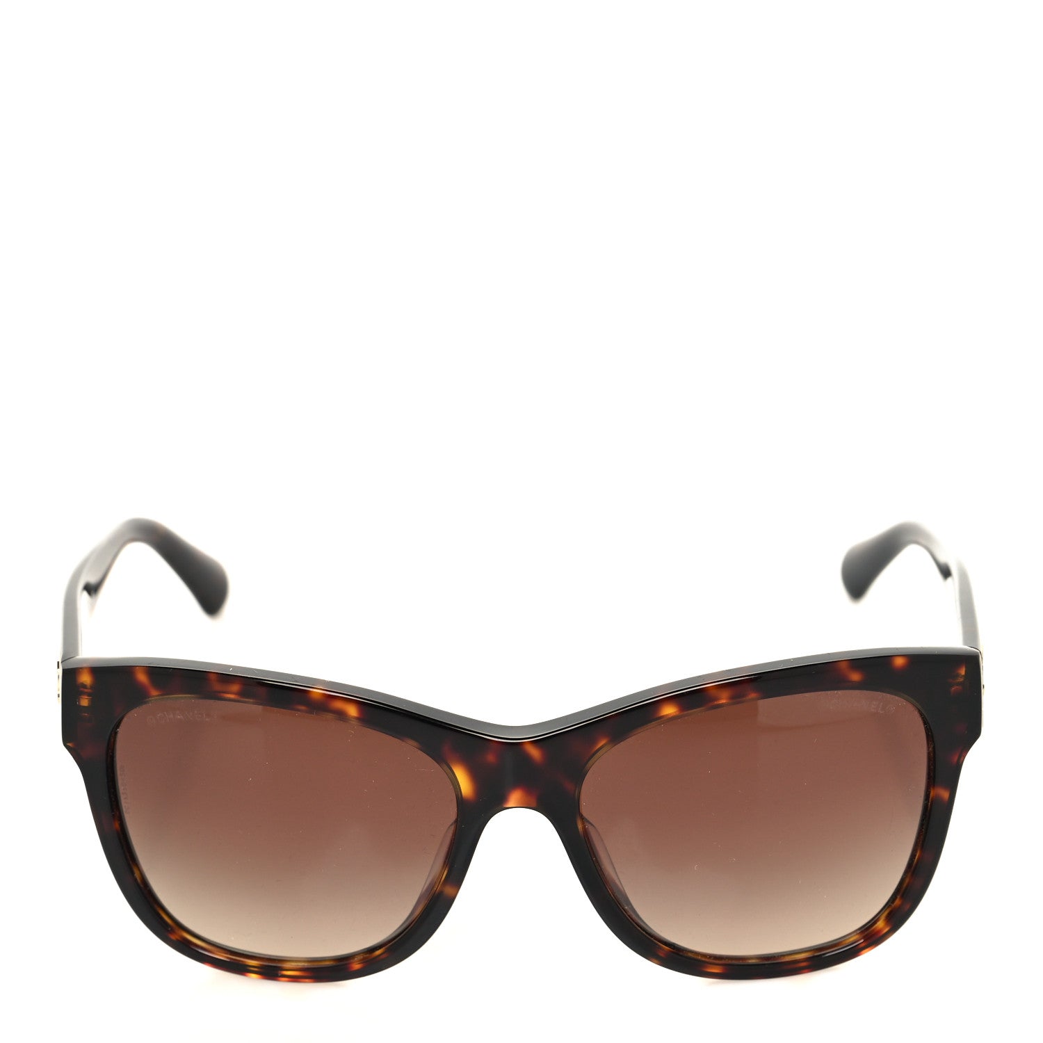Chanel Acetate Runway Square Sunglasses 5380-A Dark Tortoise 2 of 8