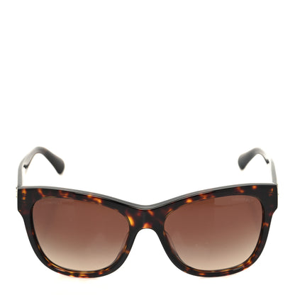 Chanel Acetate Runway Square Sunglasses 5380-A Dark Tortoise 2 of 8