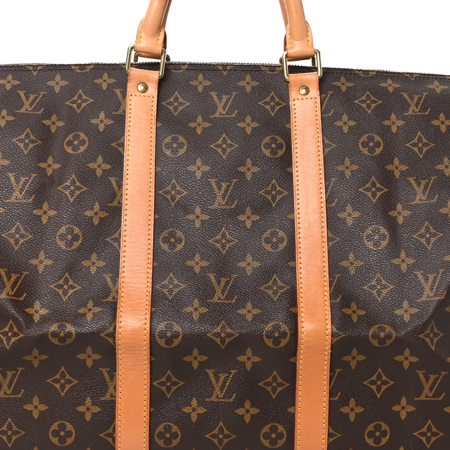 Louis Vuitton Monogram Keepall Bandouliere 55 7 of 9