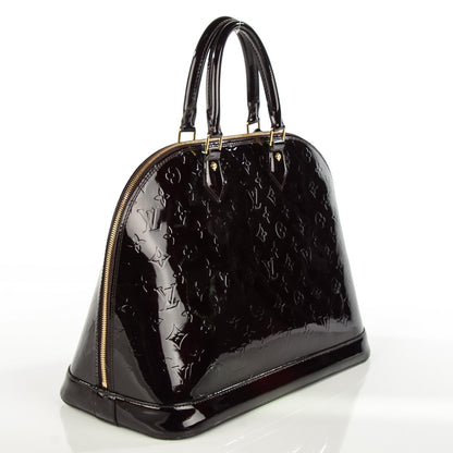 Louis Vuitton Vernis Alma GM Amarante 3 of 7