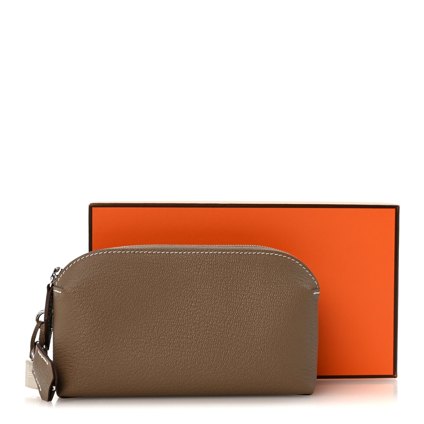 Chevre Mysore PM Pouch Etoupe