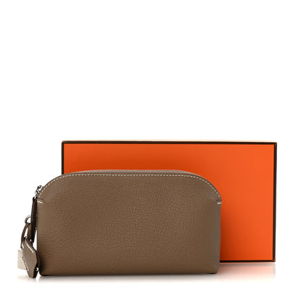 Hermes Chevre Mysore PM Pouch Etoupe 8 of 8