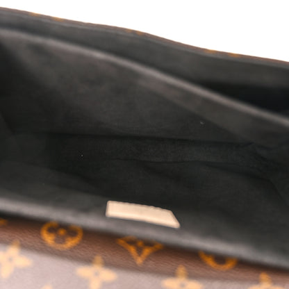Louis Vuitton Monogram Braided Pochette Metis Creme Beige 5 of 14