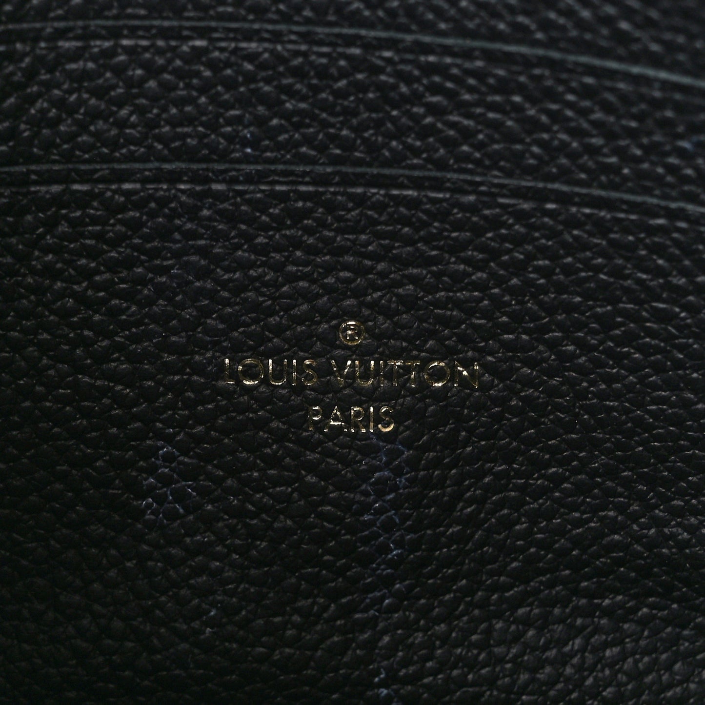 Empreinte Double Zip Pochette Black
