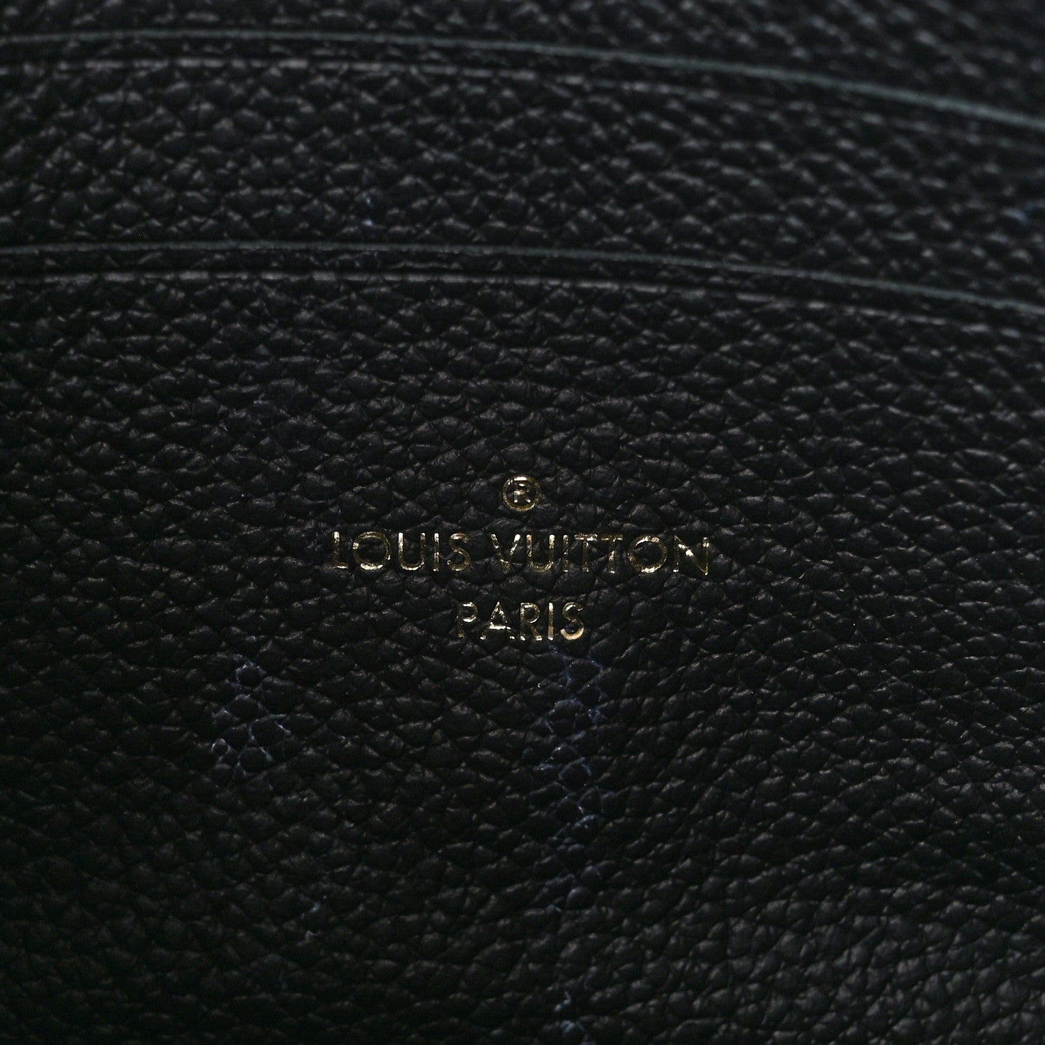 Louis Vuitton Empreinte Double Zip Pochette Black 7 of 13