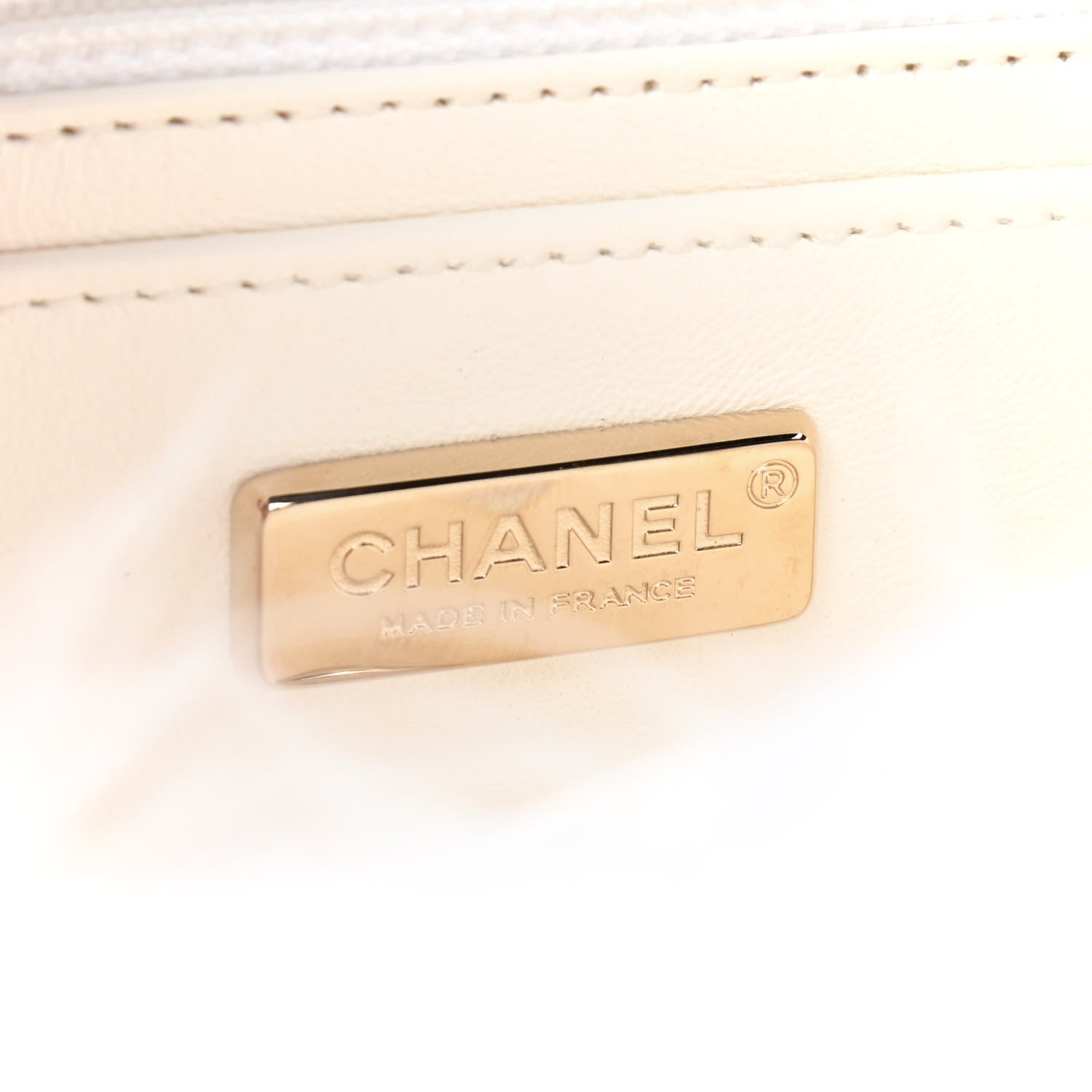 Chanel Feathers Lambskin Quilted Flap White 6 of 9