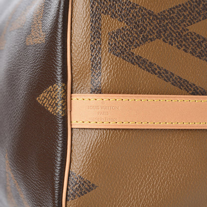 Louis Vuitton Reverse Monogram Giant Speedy Bandouliere 30 6 of 11