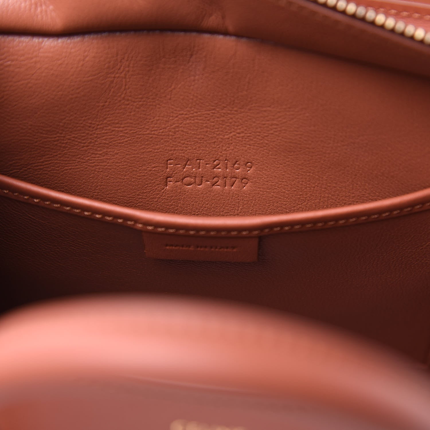 Celine Smooth Calfskin Nano Luggage Terracotta 7 of 13