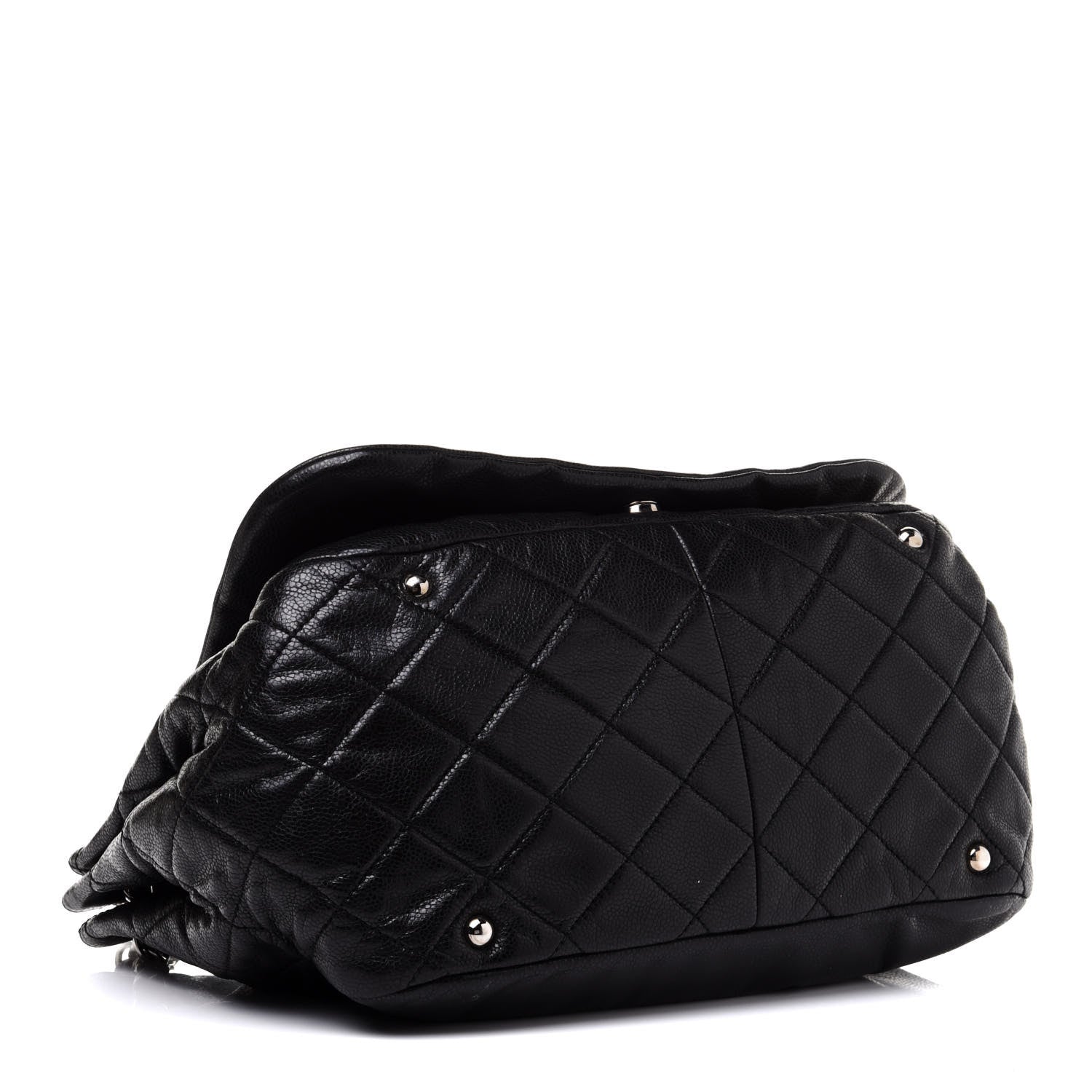 Chanel Caviar Timeless CC Accordion Flap Black 4 of 17