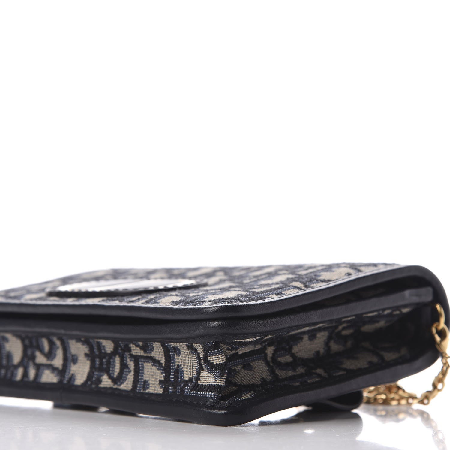 Christian Dior Oblique 30 Montaigne 2-In-1 Pouch Blue 7 of 9