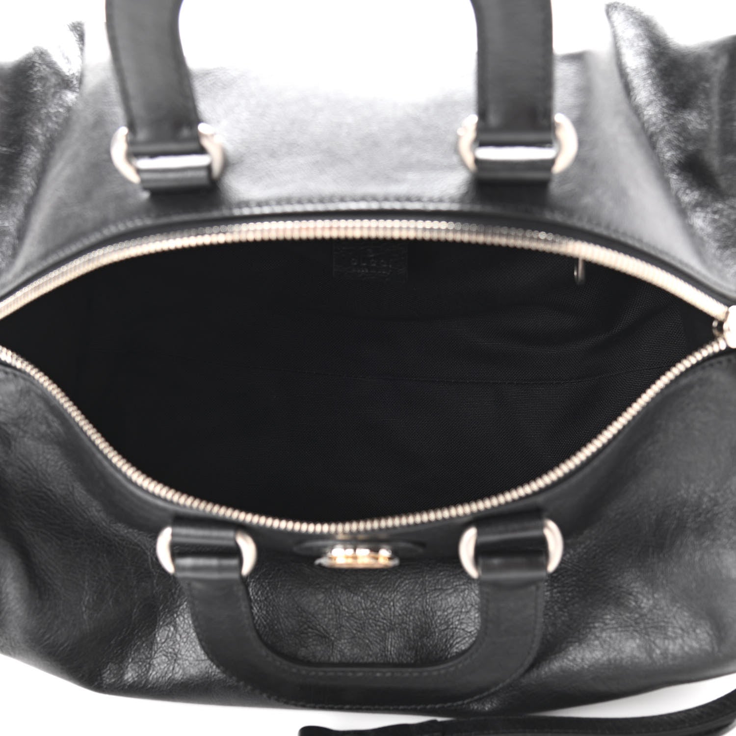 Gucci Fluffy Calfskin Morpheus Convertible Backpack Black 5 of 10