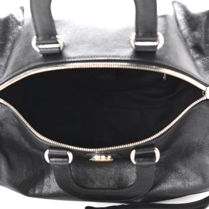 Gucci Fluffy Calfskin Morpheus Convertible Backpack Black 5 of 10