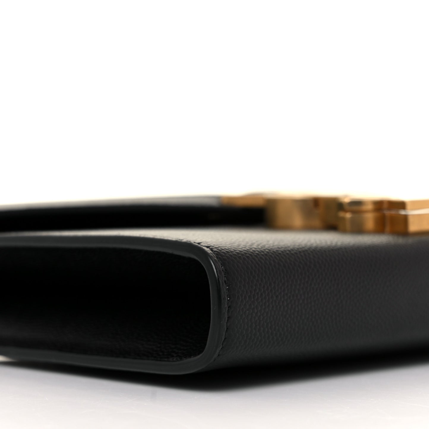 Grain De Poudre Monogram Cassandra Chain Wallet Black