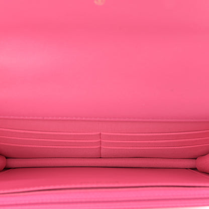 Chanel Lambskin Quilted Chanel 19 Wallet On Chain WOC Pink 5 of 10