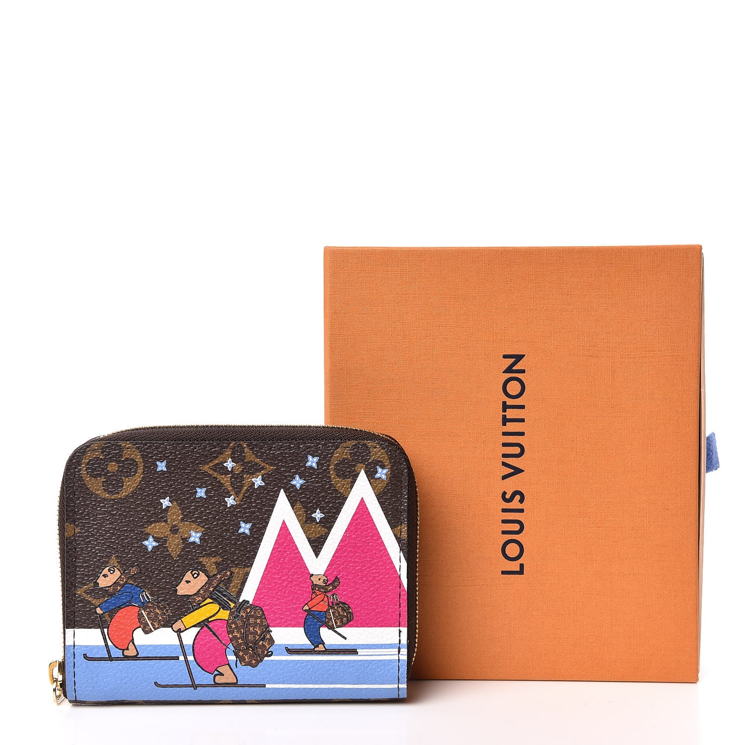 Louis Vuitton Monogram 2018 Christmas Animation Zippy Coin Purse 7 of 7