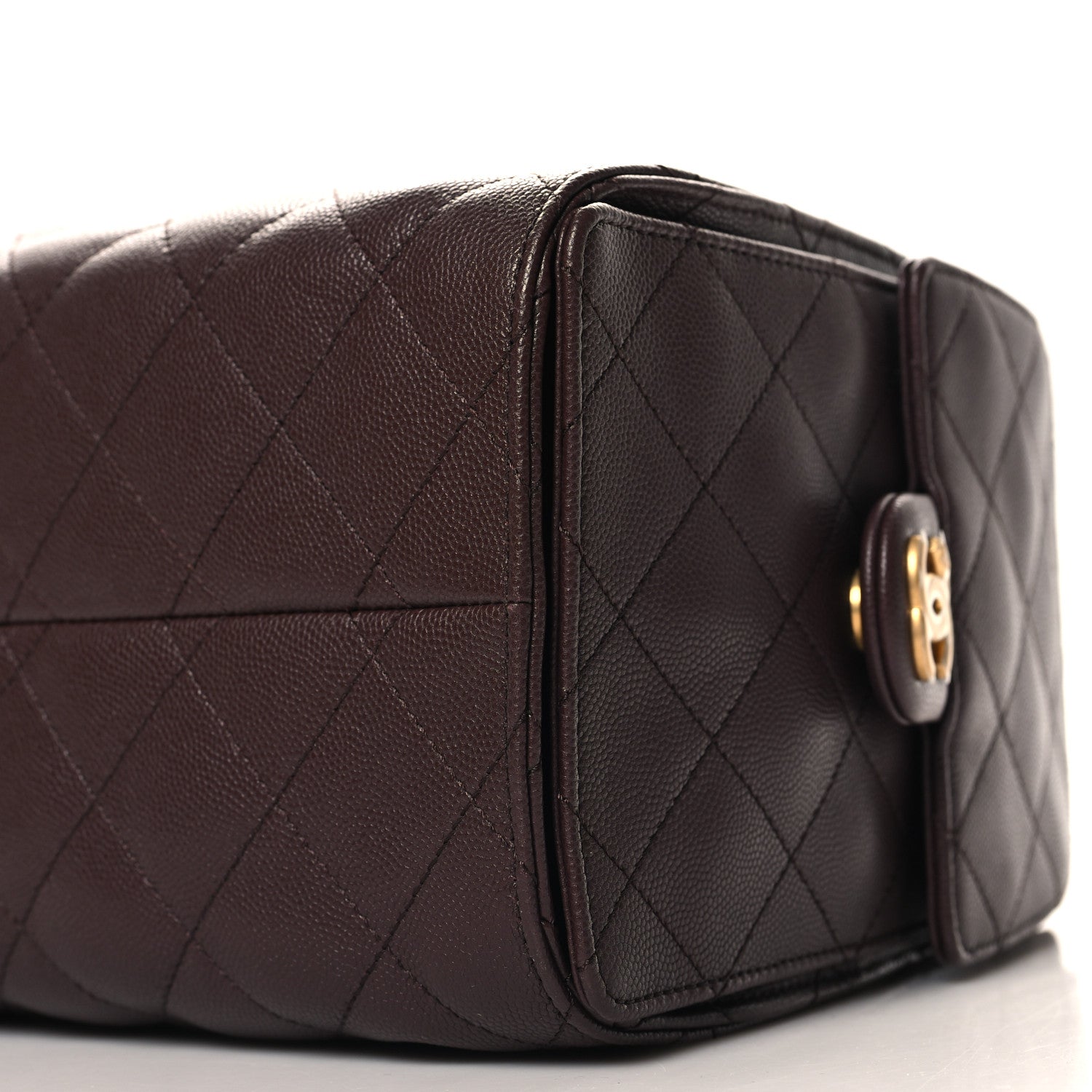 Chanel Caviar Quilted Small Chanel 25 Handbag Dark Brown 10 of 10