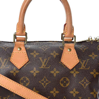 Louis Vuitton Monogram Speedy Bandouliere 25 10 of 10