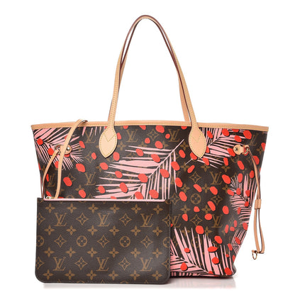 Louis Vuitton Monogram Jungle Dots Neo Neverfull MM Sugar Pink Poppy 1 of 8