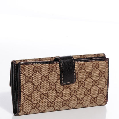 Gucci Monogram Princy Continental Wallet Brown 3 of 8