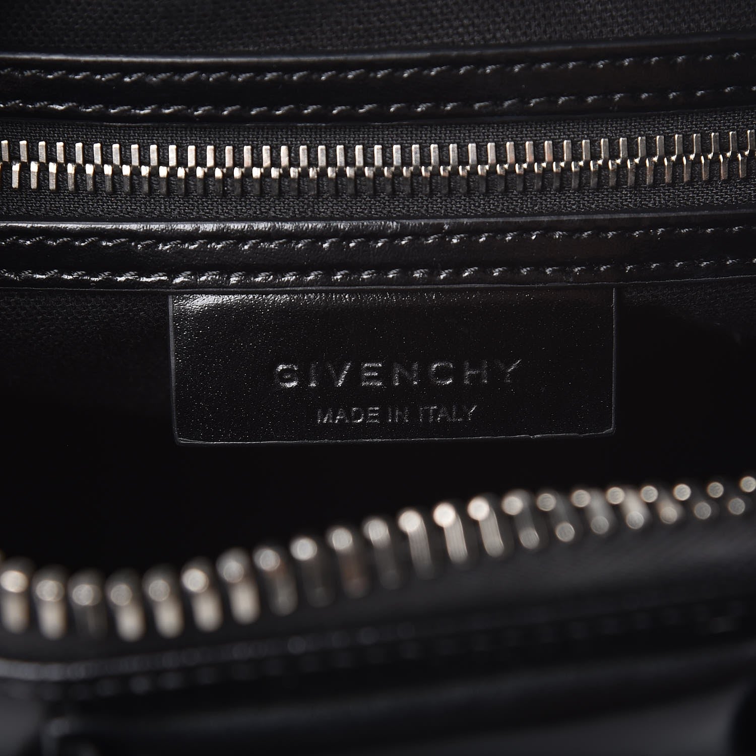 Givenchy Shiny Lord Calfskin Mini Antigona Black 6 of 7