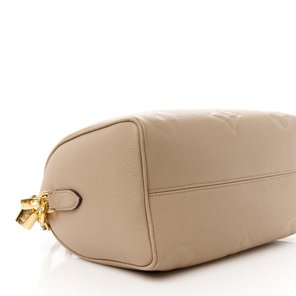 Louis Vuitton Empreinte Monogram Giant Speedy Bandouliere 25 Tourterelle 8 of 9
