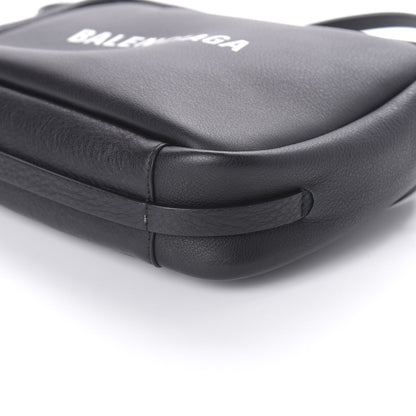 Balenciaga Calfskin Logo S Everyday Camera Bag Black 7 of 9