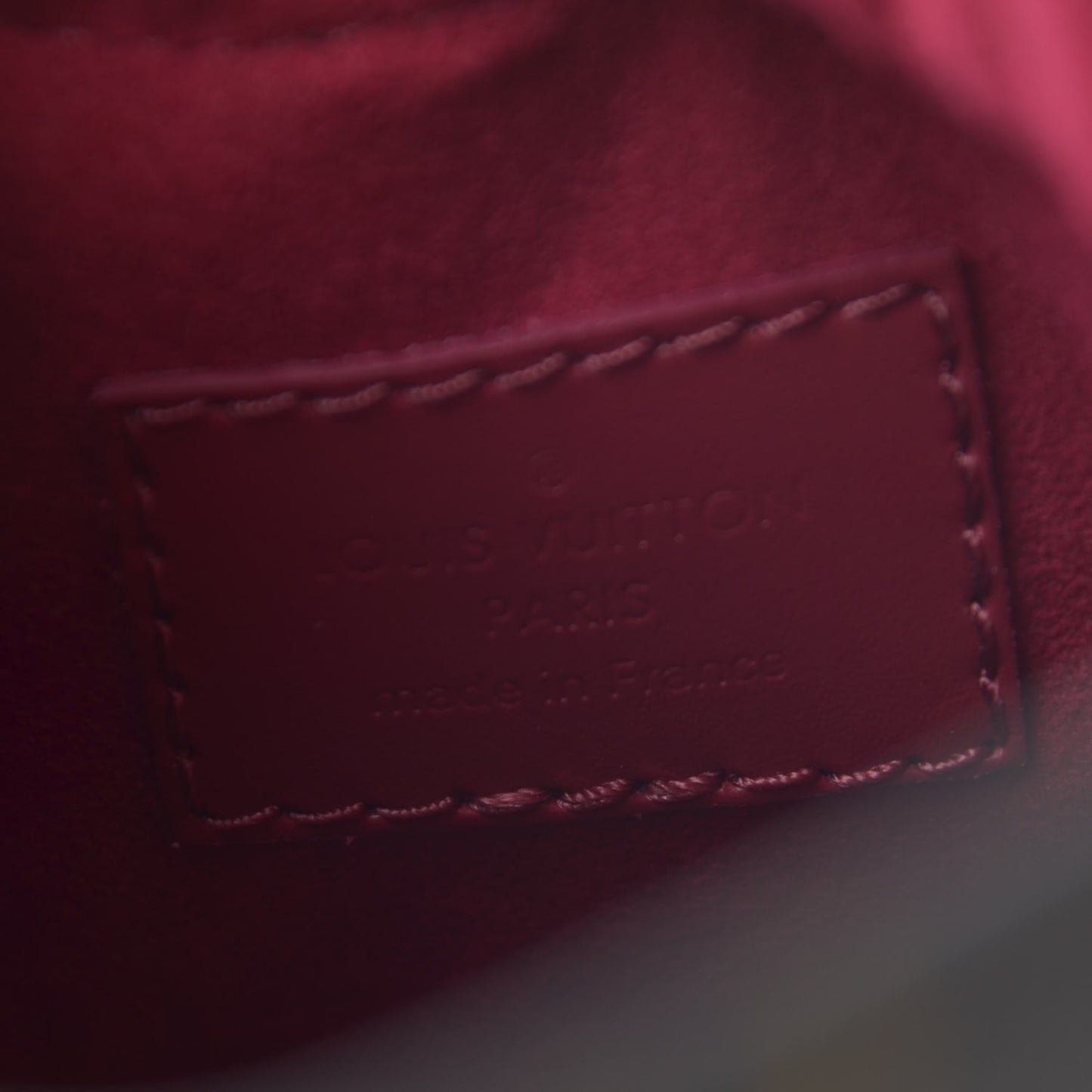 Monogram Pouch Noe Fuchsia