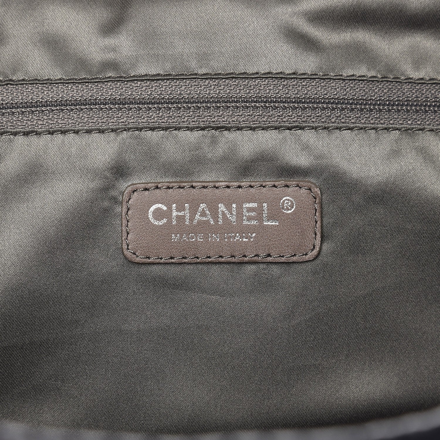 Chanel Calfskin Perforated Large Drill Accordion Flap Navy Blue 6 of 7