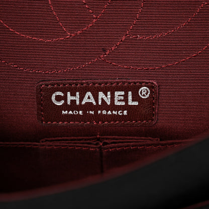 Chanel Jersey Coco's Croc 2.55 Reissue 225 Flap Black 5 of 10