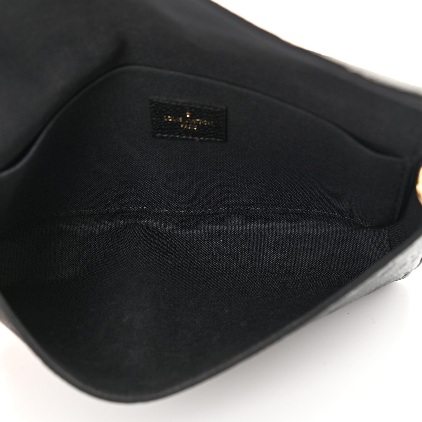Empreinte Pochette Felicie Chain Wallet Black