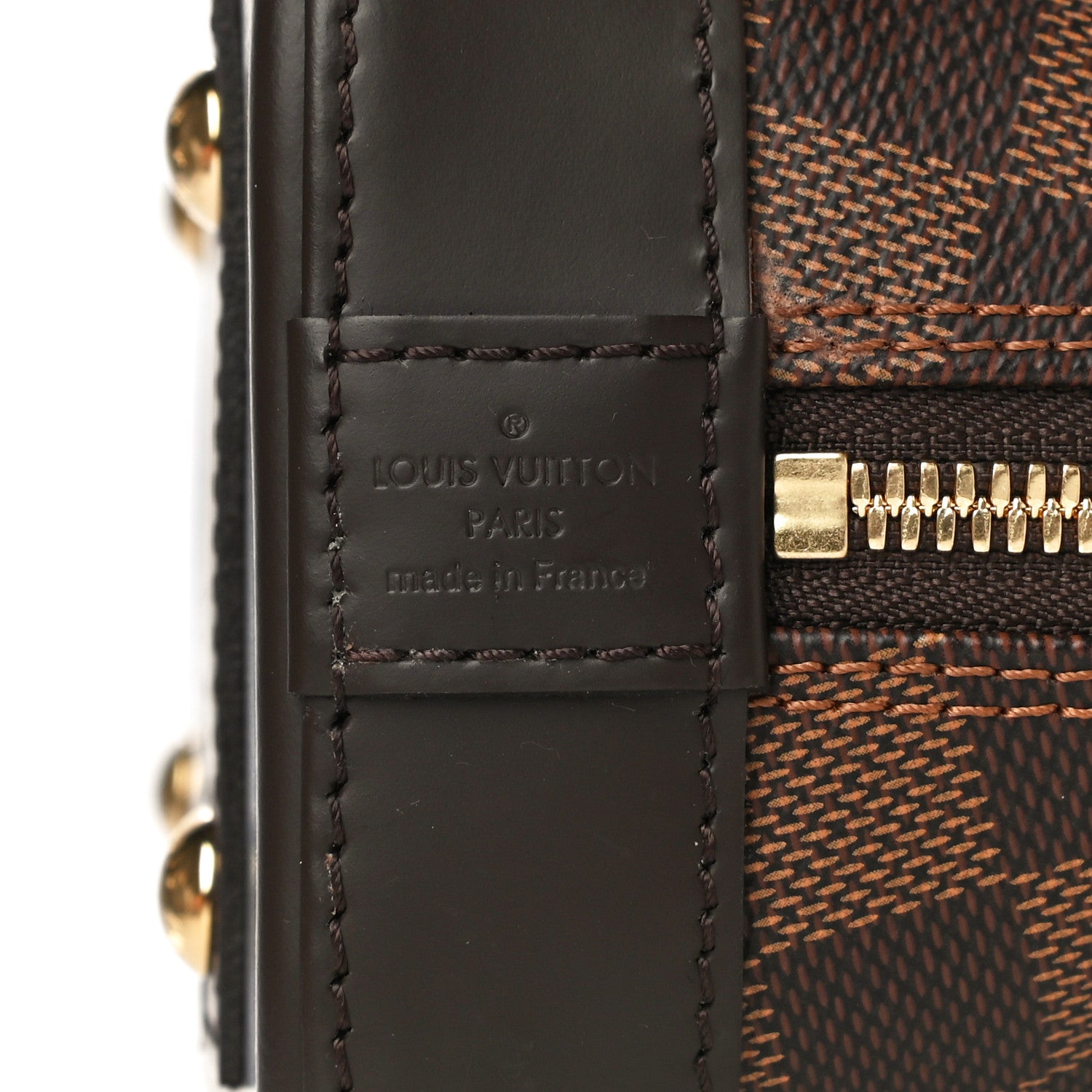 Louis Vuitton Damier Ebene Alma BB 6 of 12
